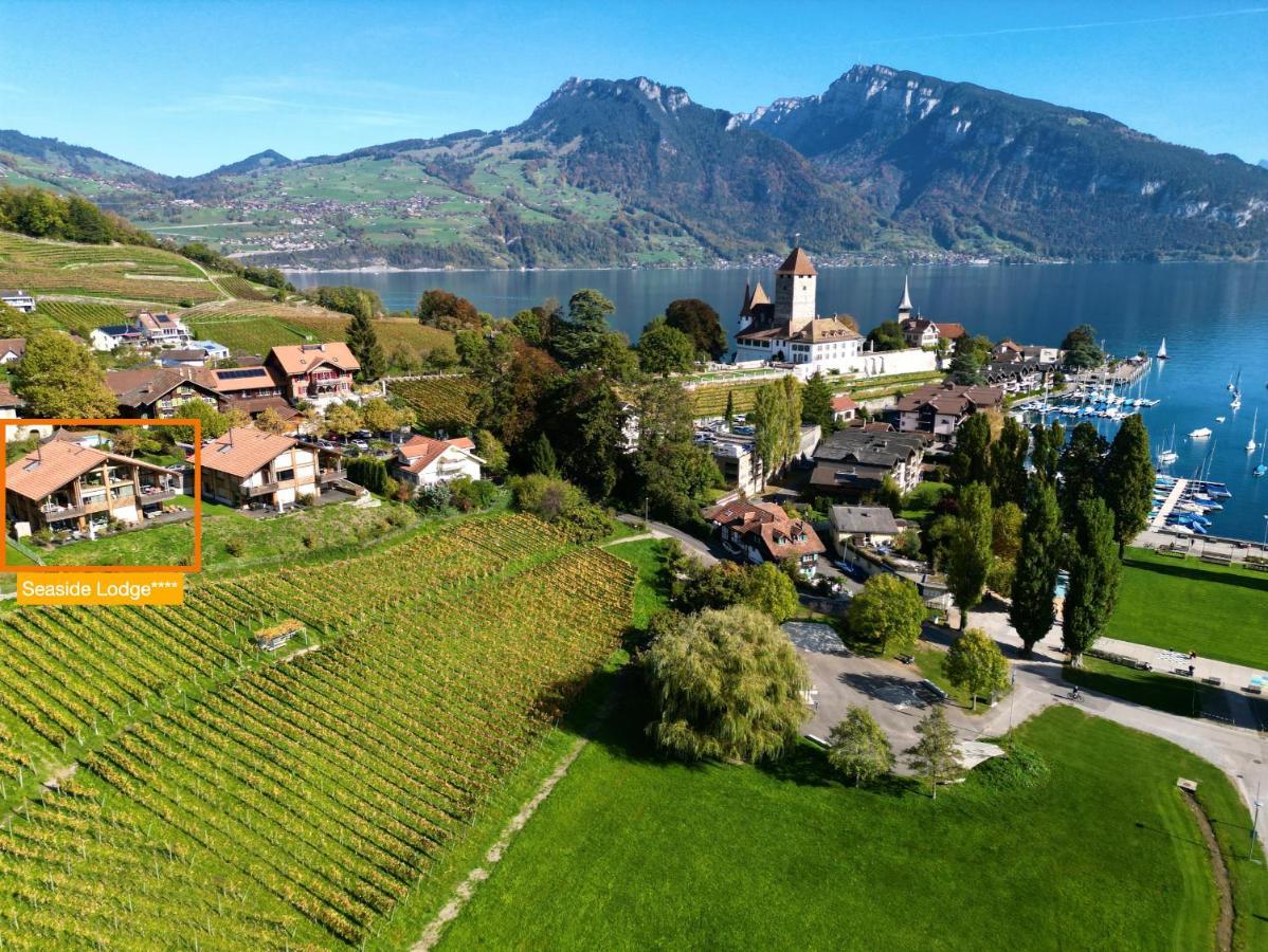 Seaside-Lodge, Top Apartment Spiez Eksteriør bilde