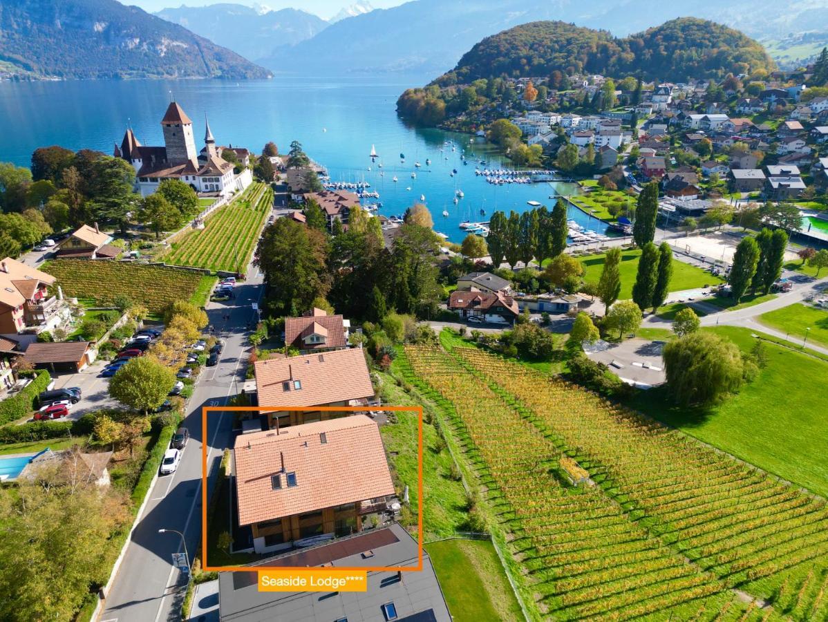 Seaside-Lodge, Top Apartment Spiez Eksteriør bilde