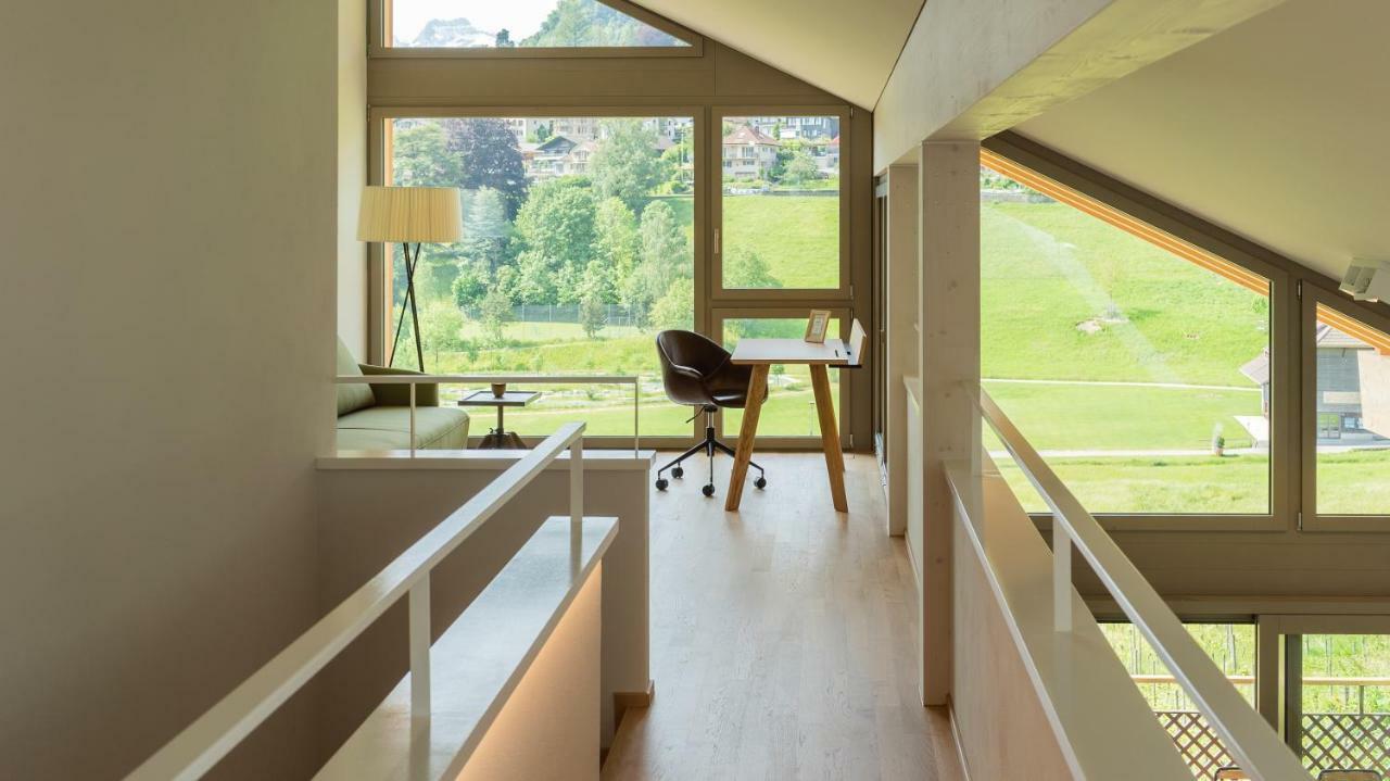 Seaside-Lodge, Top Apartment Spiez Eksteriør bilde