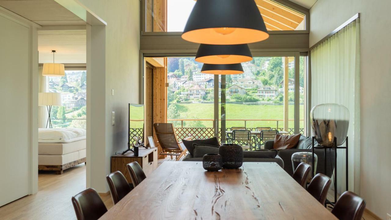 Seaside-Lodge, Top Apartment Spiez Eksteriør bilde